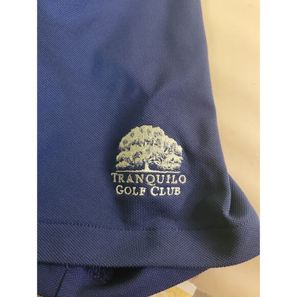 RLX Ralph Lauren Men’s Golf Polo – Size M – Navy Blue – Tranquilo Golf Club –EUC - Picture 9 of 16